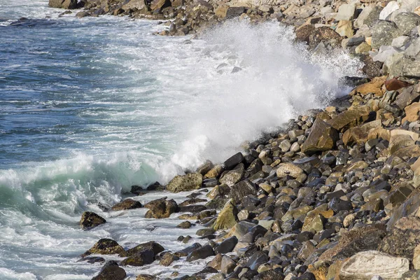 Vedute aeree della costa oceanica — Foto Stock