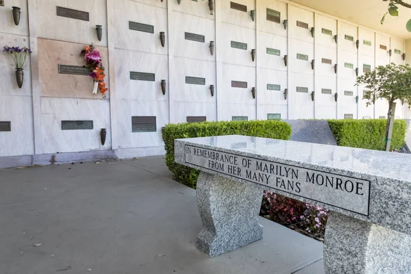 25 oktober Marilyn Monroe crypt — Stockfoto