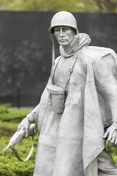 Меморіал Корейська війна — стокове фото