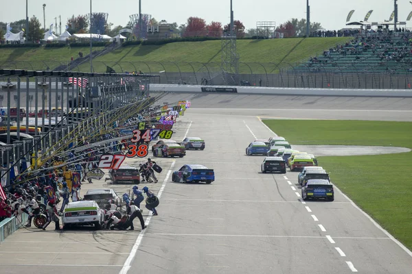 NASCAR: 20 жовтня Голлівуду казино 400 — стокове фото
