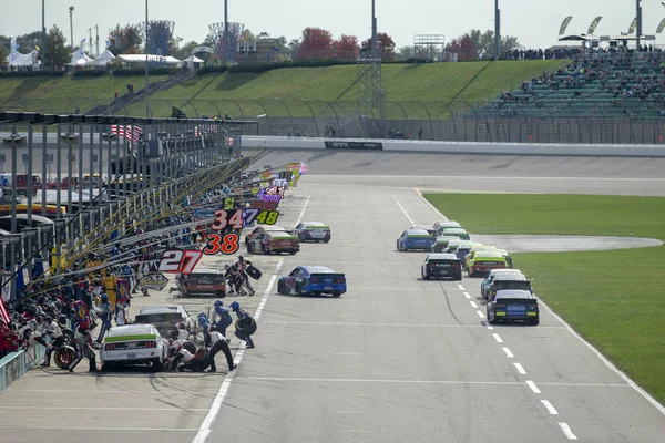 Nascar: oktober 20 hollywood casino 400 — Stockfoto