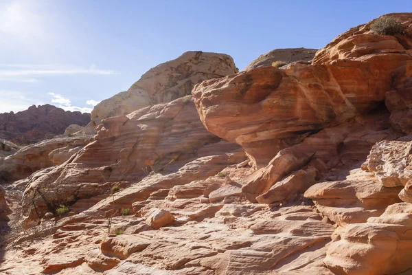 Hermosas formaciones rocosas en el suroeste americano — Foto de Stock