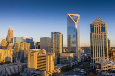 Charlotte, Kuzey Carolina 'nın Hava Görüntüleri