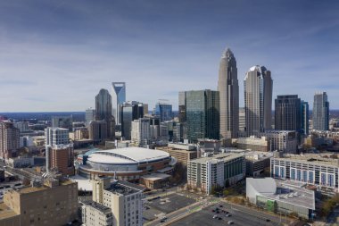 2020 Cumhuriyetçi Kongre Merkezi 'nin Hava Görüntüleri: Charlotte Nc