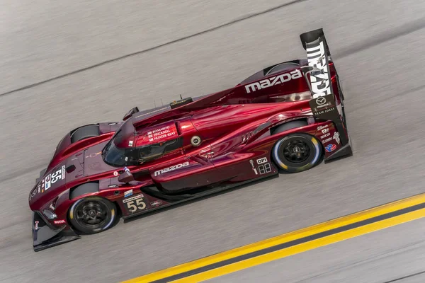 Imsa: 03 stycznia Ryk przed Rolex 24 — Zdjęcie stockowe