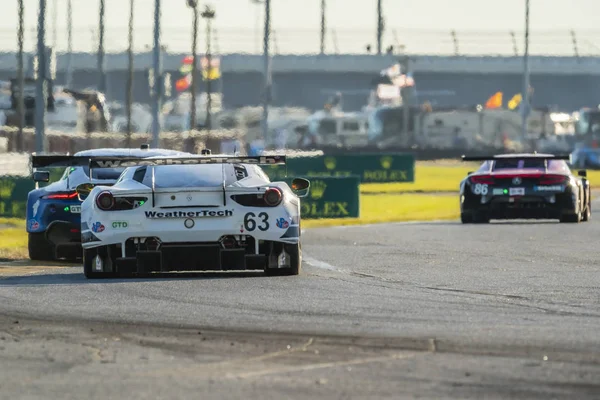 Imsa: január 25 Rolex 24 Daytonában — Stock Fotó