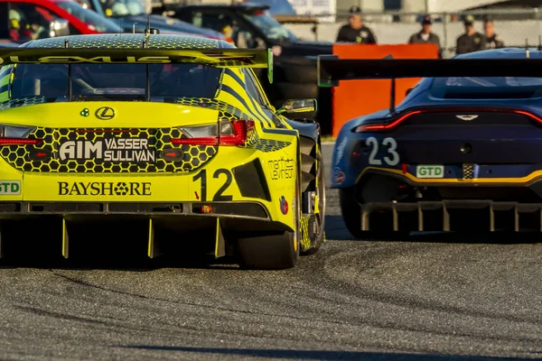 Imsa: január 25 Rolex 24 Daytonában — Stock Fotó