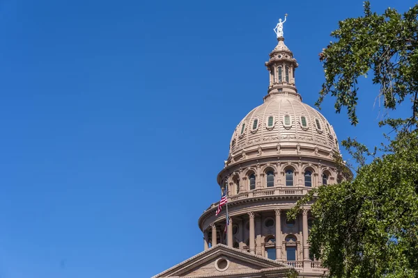 Das Texas State Capitol Building Der Stadt Austin Texas Und — Stockfoto
