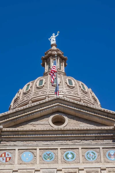 Texas State Capitol Building Dans Ville Austin Texas Siège Comté — Photo