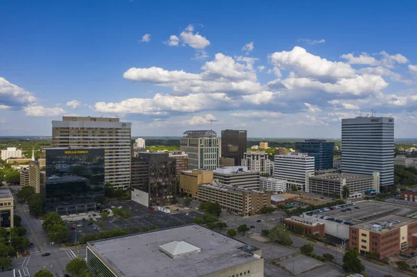 Drohnenpanorama Der Innenstadt Von Columbia South Carolina — Stockfoto