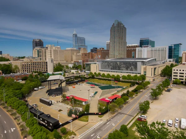 April 2020 Raleigh North Carolina Usa Das Red Hat Amphitheater — Stockfoto