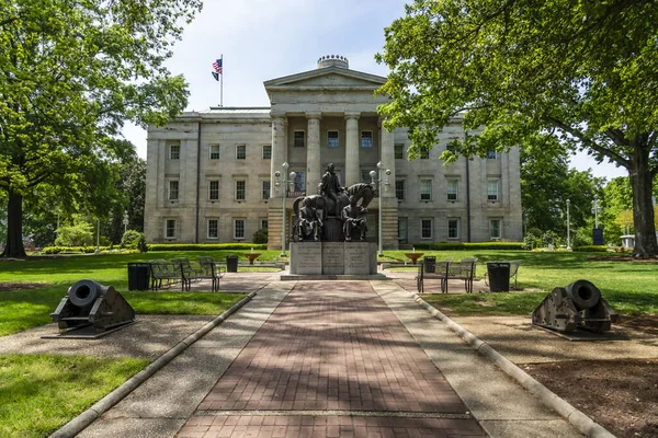 Április 2020 Raleigh Észak Karolina Usa Észak Karolina State Capitol — Stock Fotó