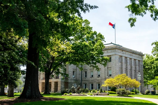 Abril 2020 Raleigh Carolina Del Norte Estados Unidos Capitolio Del — Foto de Stock