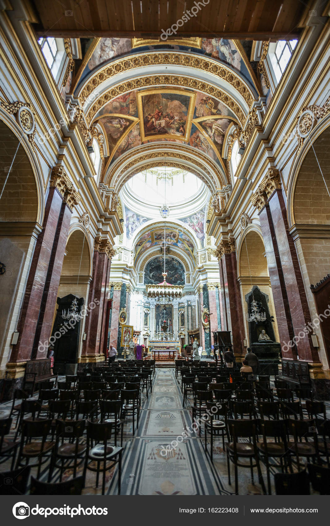 St Paul S Cathedral Mdina Malta Stock Editorial Photo