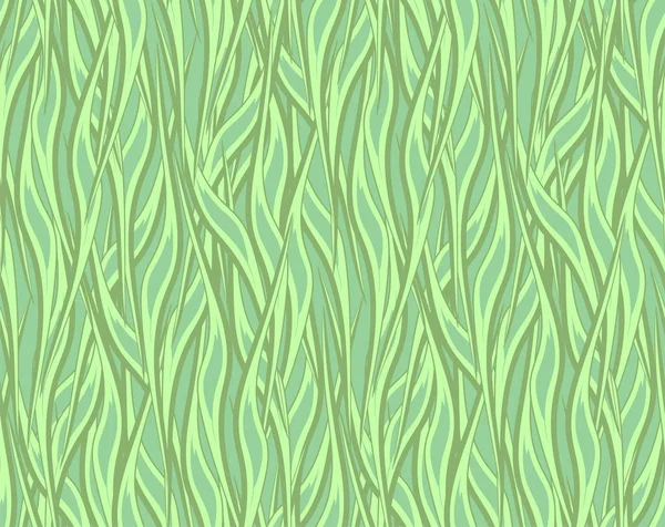 Fond d'herbe végétale de couleur verte des tropiques torsadées Illustration De Stock