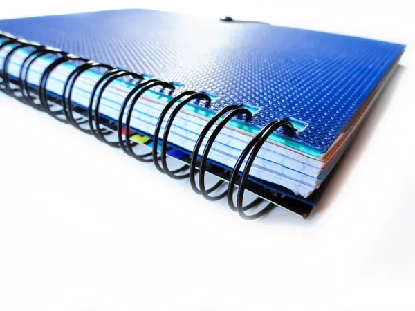 Häfte. Office Notebook. Skola-anteckningsbok. Arrangör. — Stockfoto