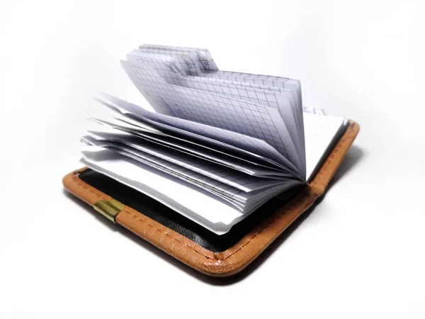 Beurt. Office Notebook. Notitieblok voor leerling. Organisator. — Stockfoto