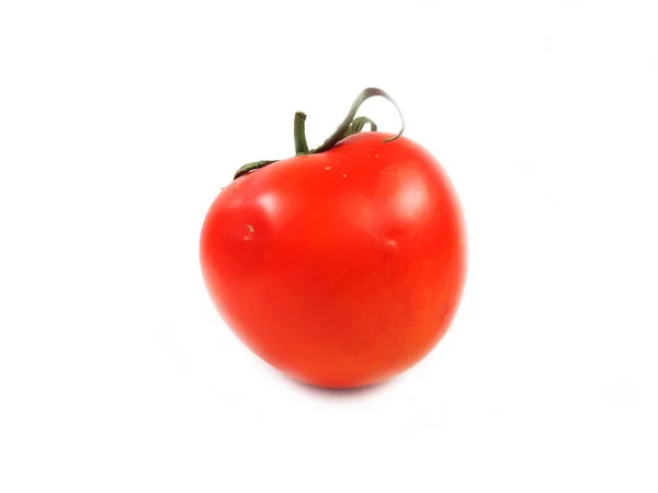 Pomodori su sfondo bianco. Alimenti, verdure, pomodoro rosso . — Foto Stock