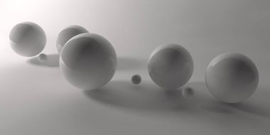 Soyut 3d şekiller arka plan üzerinde. 3D görüntü. 3D render.