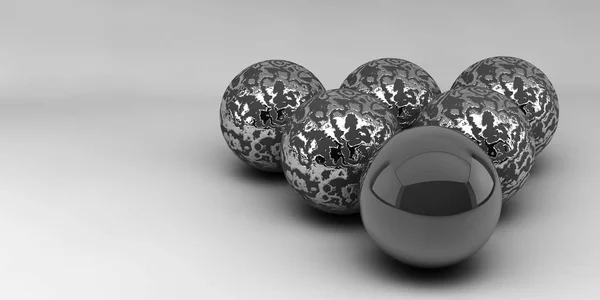 Abstrakcyjne kształty 3d na tle. obraz 3D. renderowania 3D. — Zdjęcie stockowe