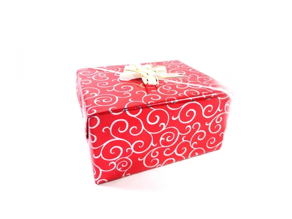 Gift box. A gift for a holiday. A surprise, a pleasant event, a new year, happiness, joy. — Stock Photo, Image