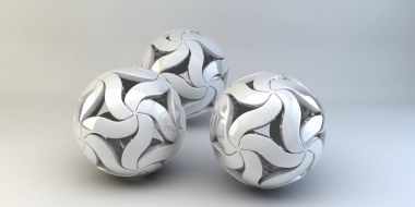 Geometrik şekil 3d görüntü. 