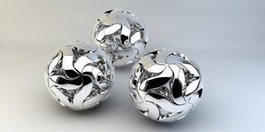 Geometrik şekil 3d görüntü. 