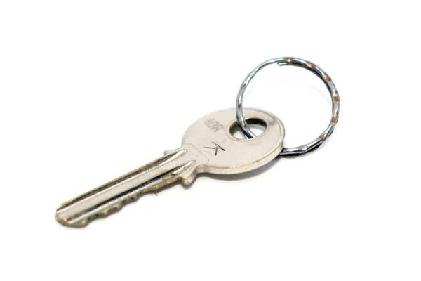 Bunch of keys. Photo of different keys from the door. — Stock Photo, Image