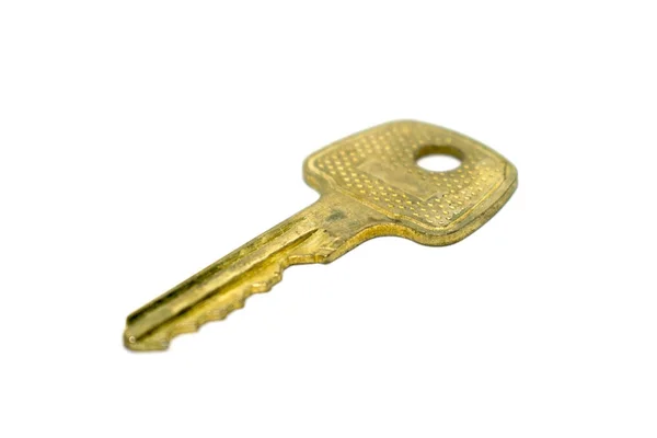 Schlüsselbund. Foto von verschiedenen Schlüsseln von der Tür. — Stockfoto