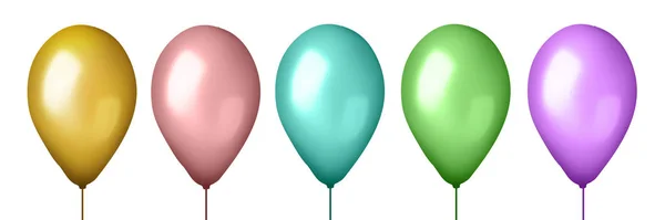 Renkli balonlar boyalı. — Stok fotoğraf