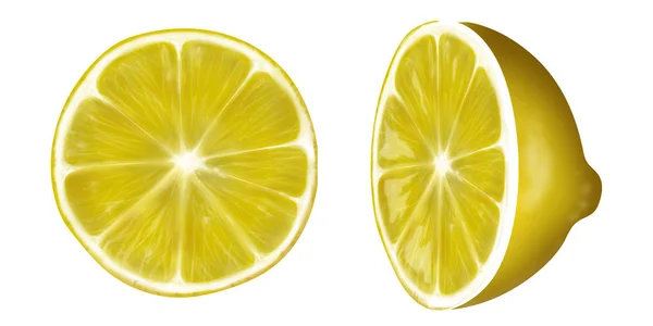 Ilustración de un limón. — Foto de Stock