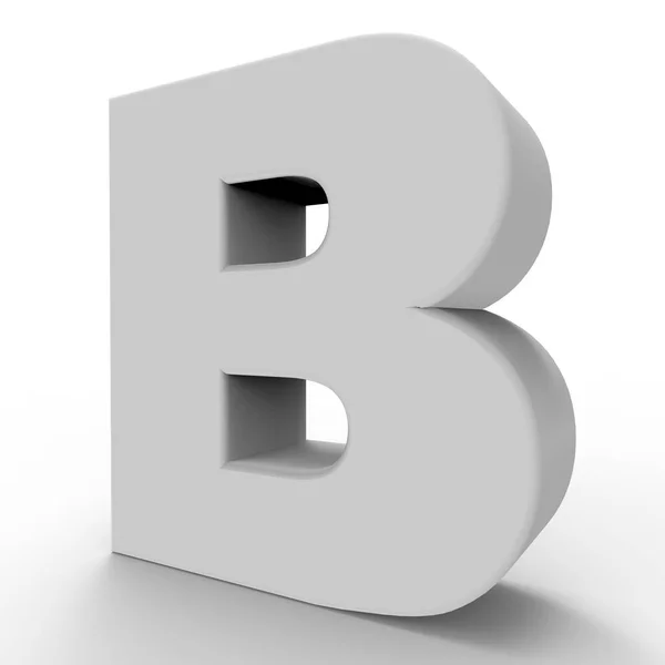 De letter b. — Stockfoto