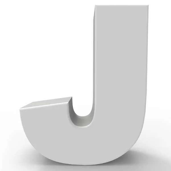 A letra J . — Fotografia de Stock