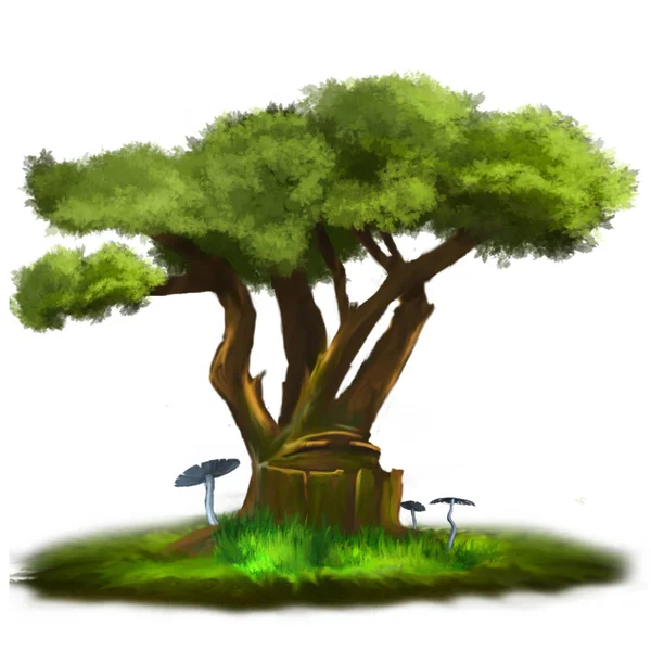 Illustration of a tree. — Stock Photo, Image