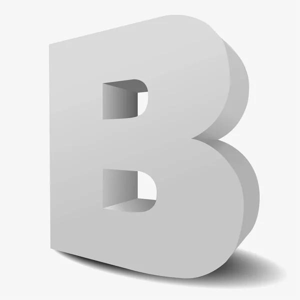 La lettre B . — Image vectorielle