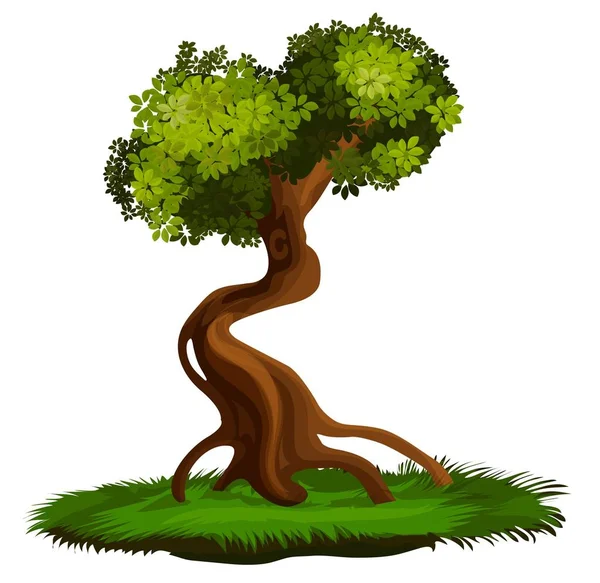 Ilustración de un árbol. — Vector de stock