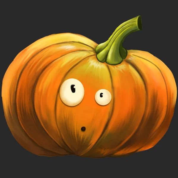 Ilustración de una calabaza . —  Fotos de Stock