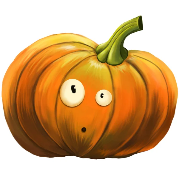 Illustrazione di una zucca . — Foto Stock