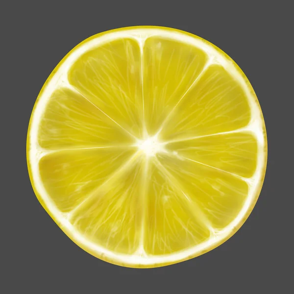 Illustrazione di un limone. — Foto Stock