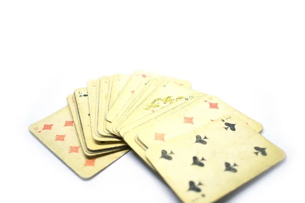 Fotografie hracích karet. — Stock fotografie