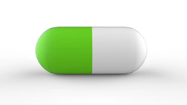 Renderowanie Ilustracja Preparaty Medyczne Kapsułki Tabletki Leki — Zdjęcie stockowe