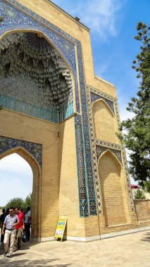 Semerkant, Özbekistan, 22 Mayıs 2016, Özbekistan 'daki antik Semerkant kenti.