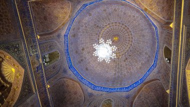 Semerkant, Özbekistan, 22 Mayıs 2016, Özbekistan 'daki antik Semerkant kenti.