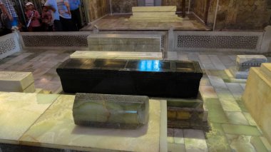 Semerkant, Özbekistan, 22 Mayıs 2016, Özbekistan 'daki antik Semerkant kenti.