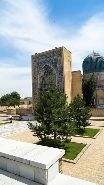Samarcanda Uzbekistán Mayo 2016 Monumentos Antigua Ciudad Samarcanda Uzbekistán — Foto de Stock
