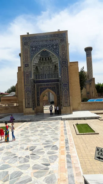 Samarkand Uzbekistán Května 2016 Památky Starobylého Města Samarkand Uzbekistánu — Stock fotografie