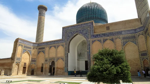 Samarcanda Uzbequistão Maio 2016 Pontos Turísticos Antiga Cidade Samarcanda Uzbequistão — Fotografia de Stock