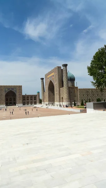 Samarcanda Uzbekistán Mayo 2016 Monumentos Antigua Ciudad Samarcanda Uzbekistán — Foto de Stock