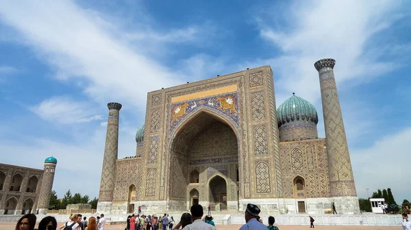 Samarcanda Uzbequistão Maio 2016 Pontos Turísticos Antiga Cidade Samarcanda Uzbequistão — Fotografia de Stock