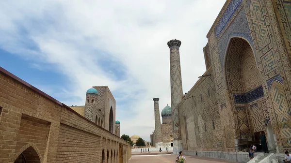 Samarcanda Uzbequistão Maio 2016 Pontos Turísticos Antiga Cidade Samarcanda Uzbequistão — Fotografia de Stock